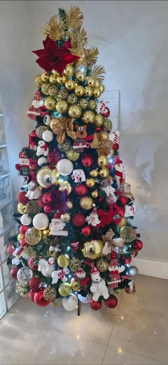 ÁRVORE DE NATAL SUPER LUXO - Foto 3
