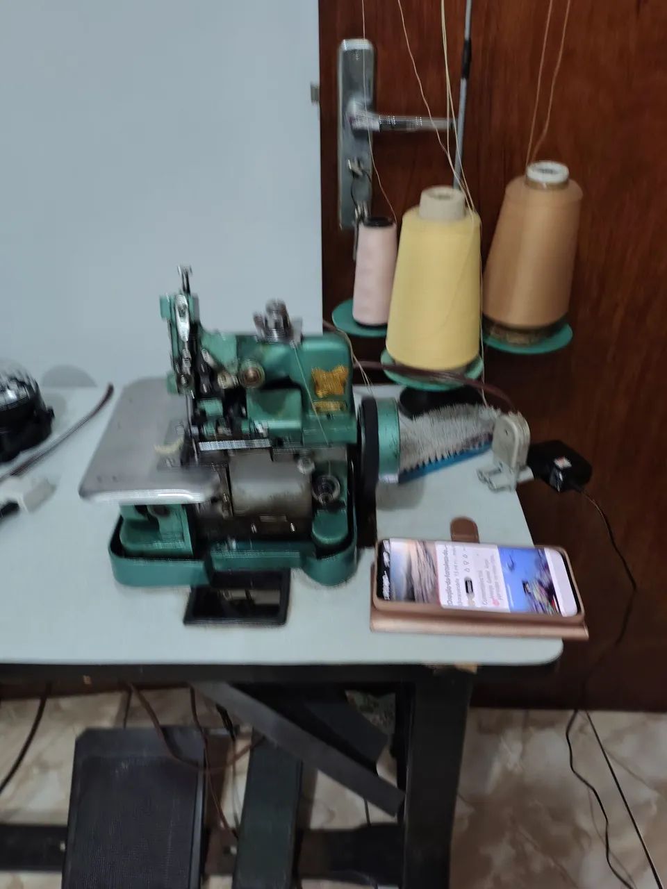 Máquina Overloque para costura - Foto 2