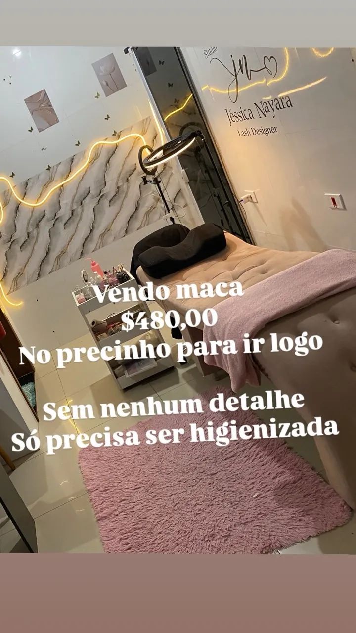 Vendo maca de extensão de cílios 