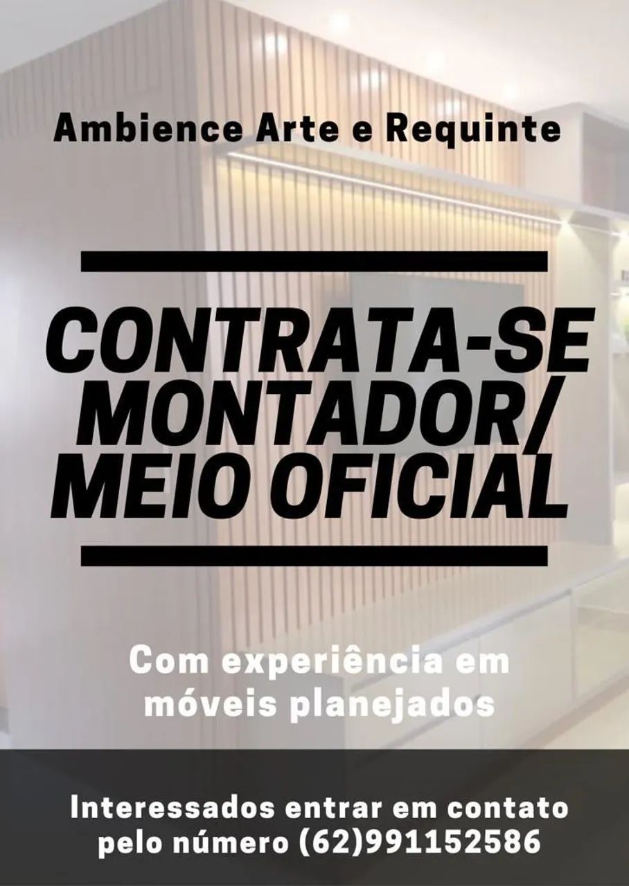 Montador de móveis 