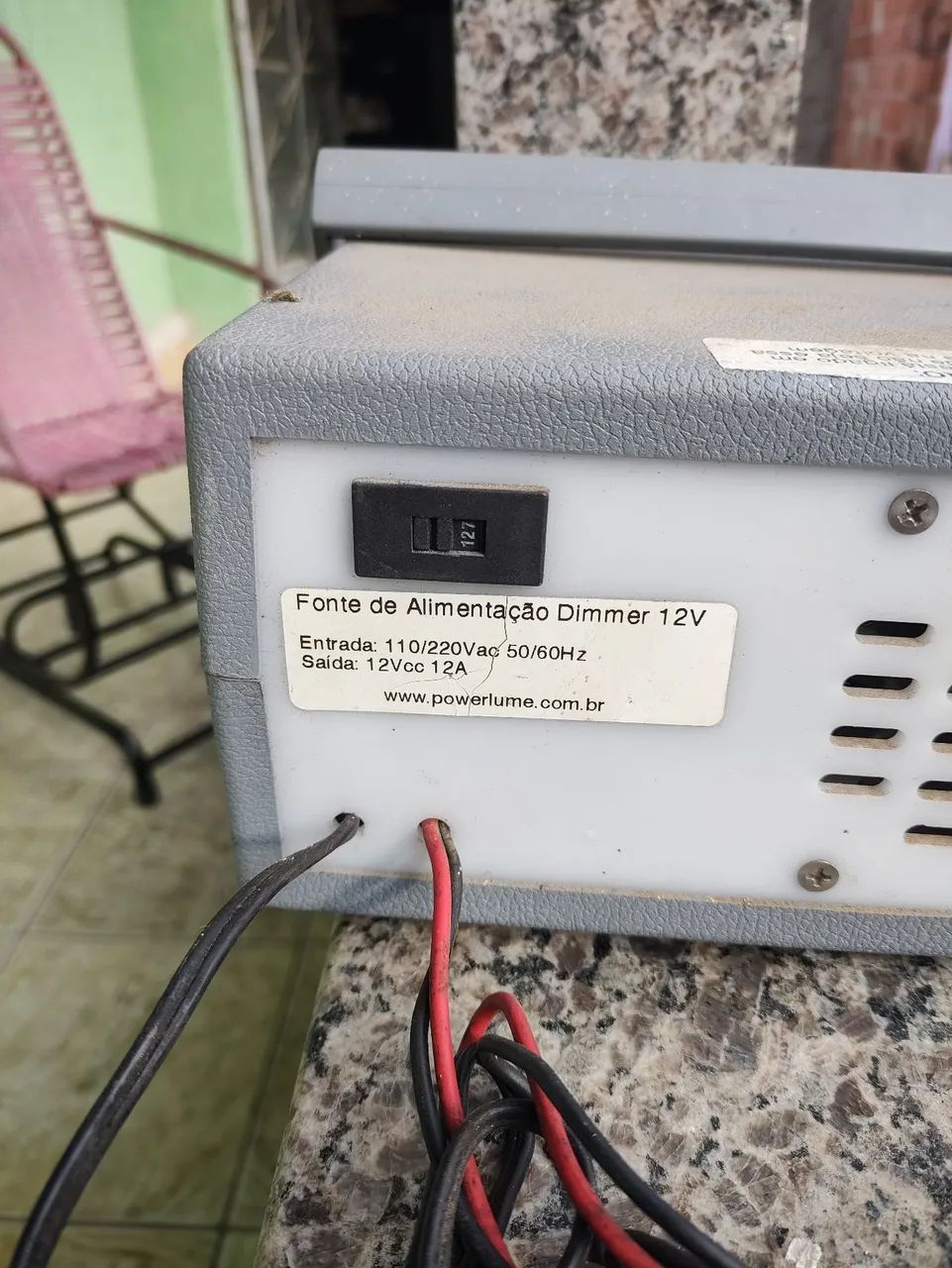 Fonte 12 volts com dimmer - Foto 5