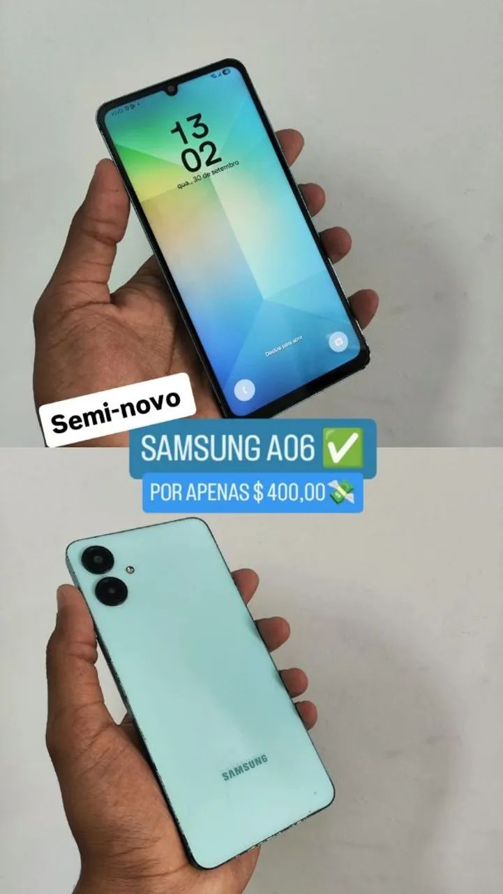SAMSUNG A06 SEMI NOVO 