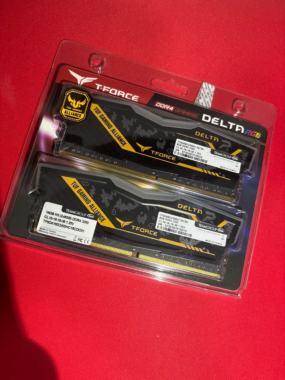 1x 8GB DDR4 TUF Edition 2666MHz Crucial Ballistix Sport AT Gray