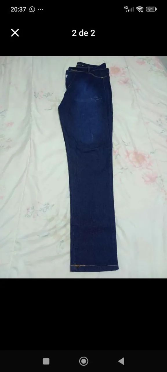 Calça jeans feminina 40 - Foto 2