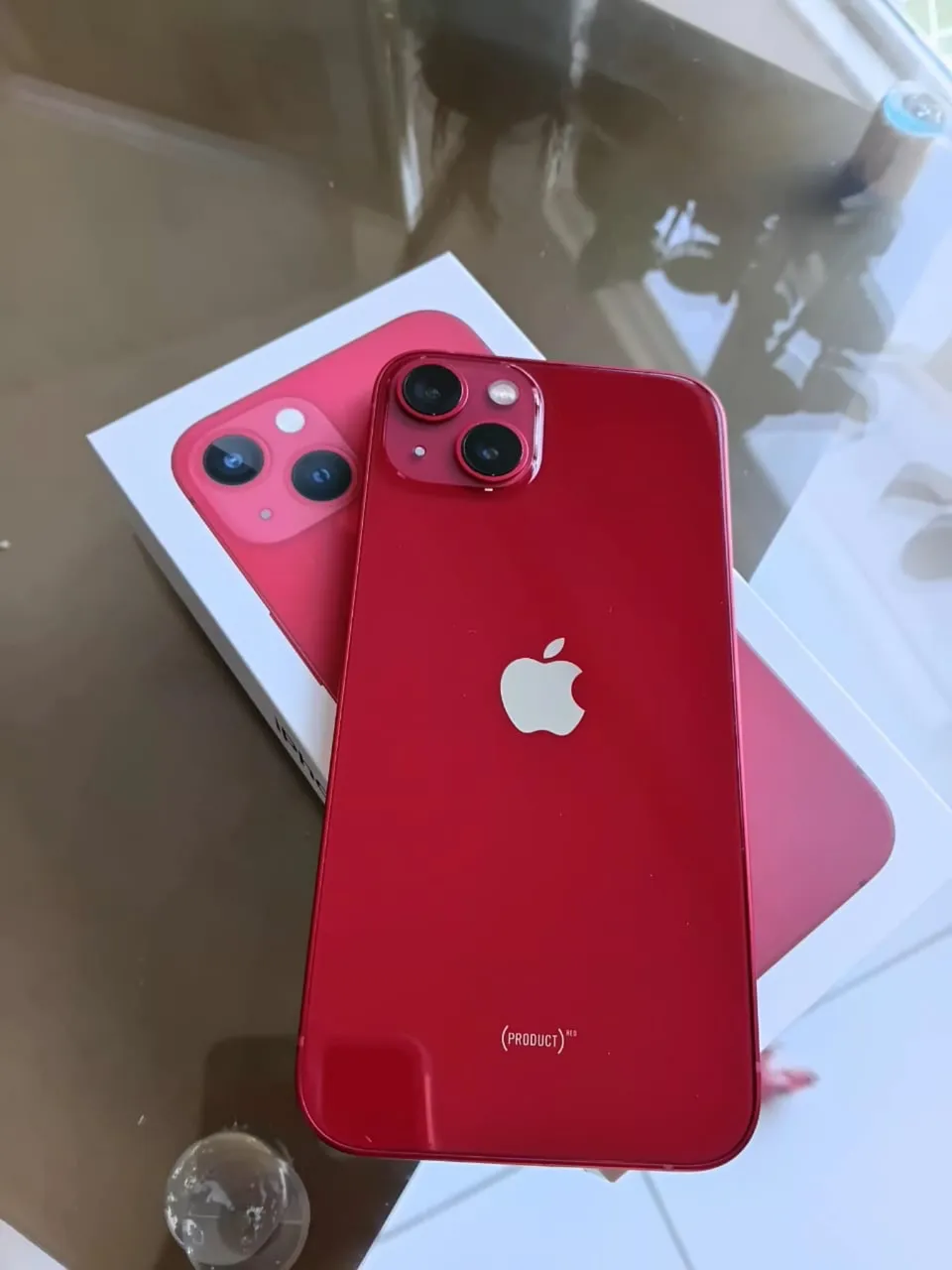 iPhone 14 Plus 256gb vermelho zerado - Celulares e Smartphones