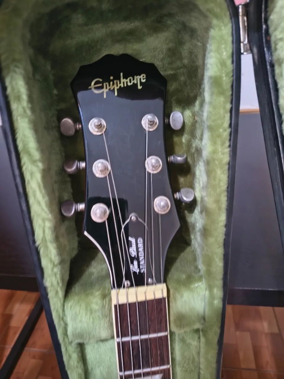 Epiphone Les Paul Standard 2011 Sunburst - Impecável, Revisada em Luthier + Case - Foto 3