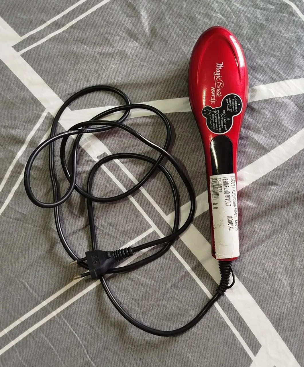 Escova Alisadora Magic Brush Mondial  - Foto 3