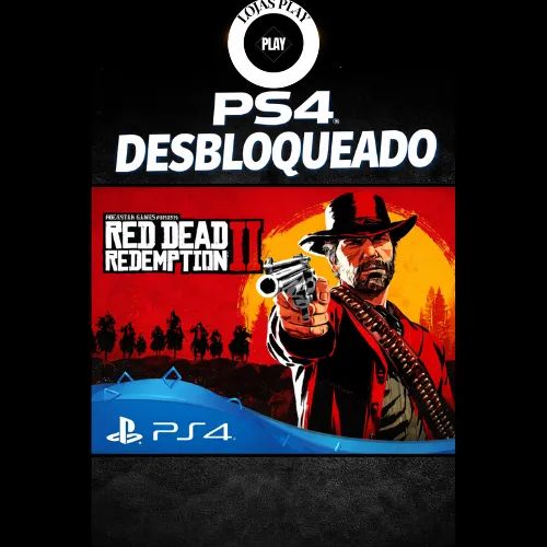 red dead redemption 2 digital p/ PS4 d.e.s.b.l.o.q.u.e.a.d.o - Foto 2