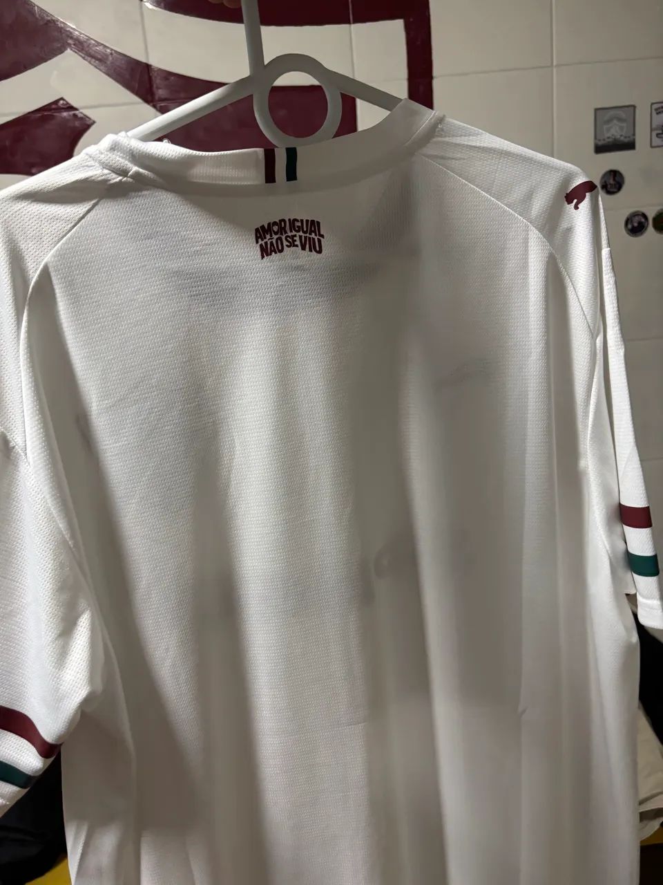 CAMISA DO FLUMINENSE 2026 ORIGINAL BRANCA PUMA - Foto 4