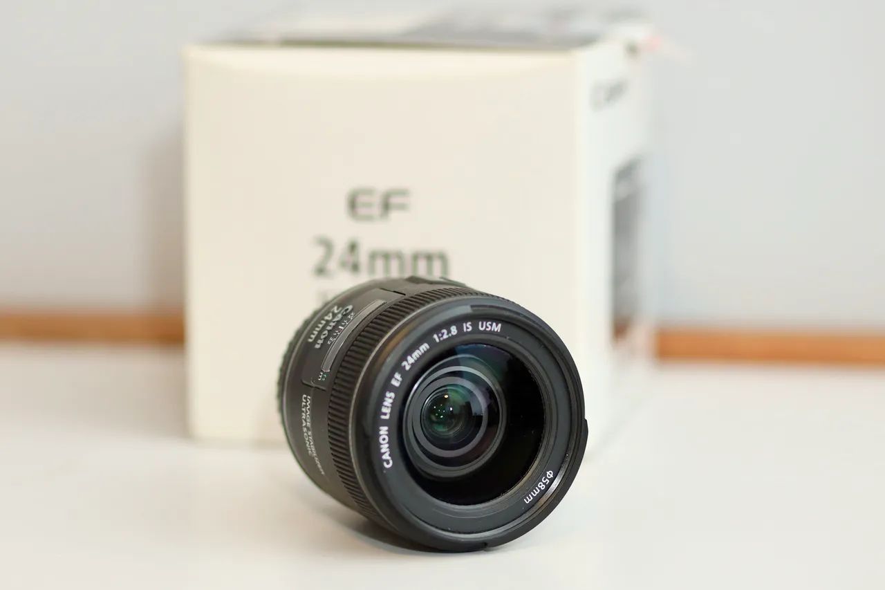 Lente Canon EF 24mm 2.8 IS 