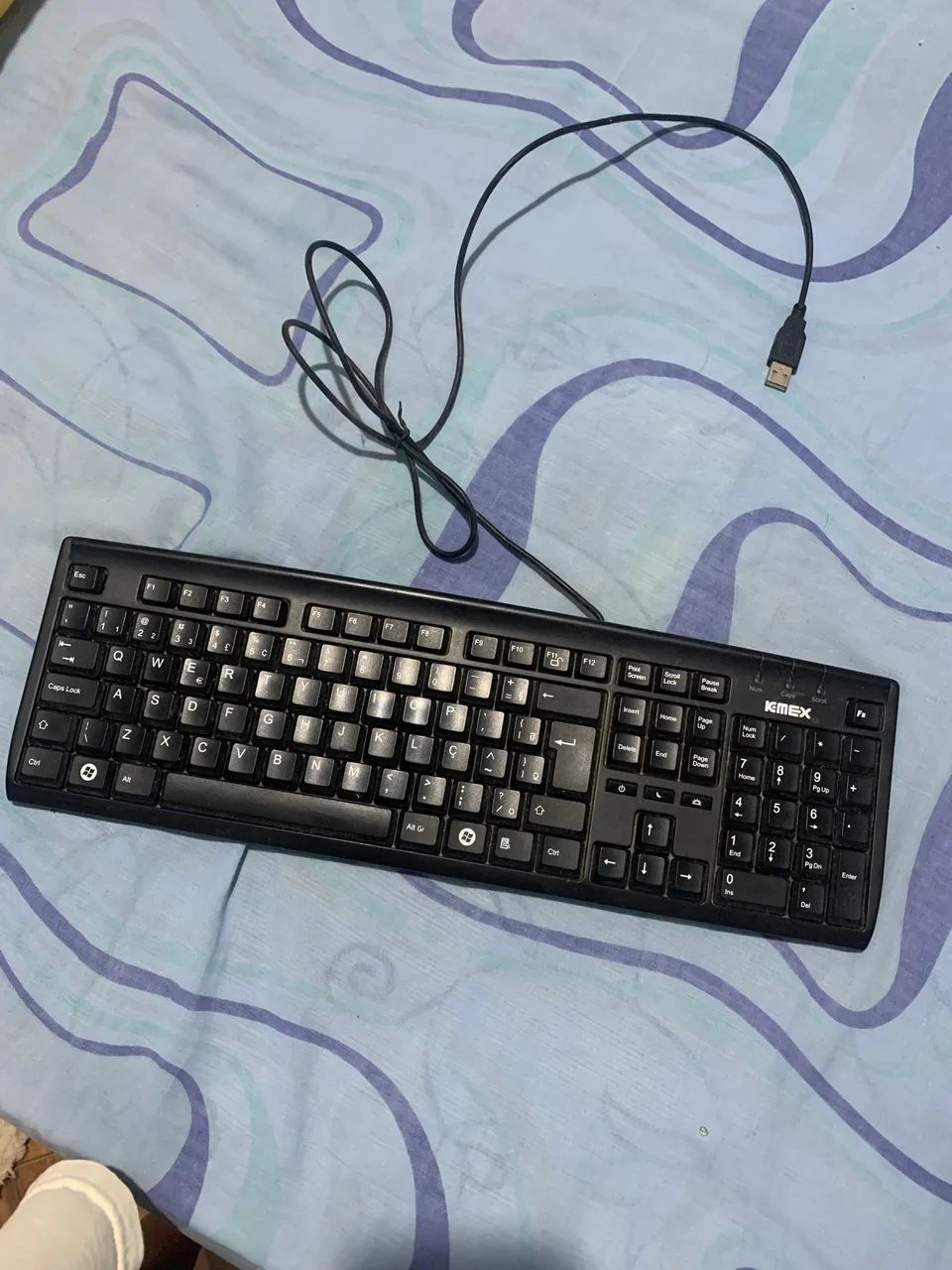 Teclado kimex preto USB 