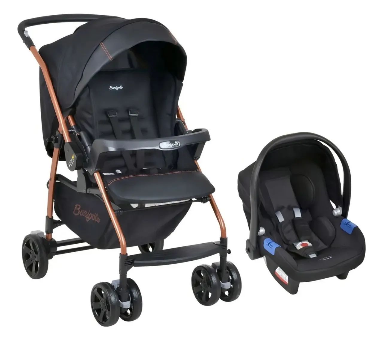 CARRINHO E BEBÊ CONFORTO BURIGOTTO