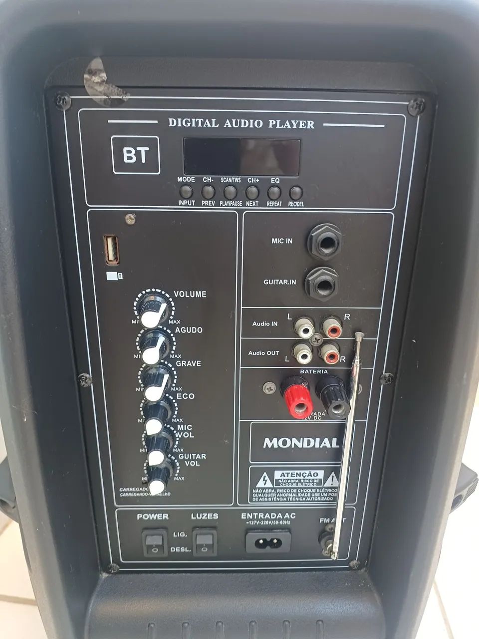 Caixa de Som Amplificada Mondial CM-550 - Foto 4