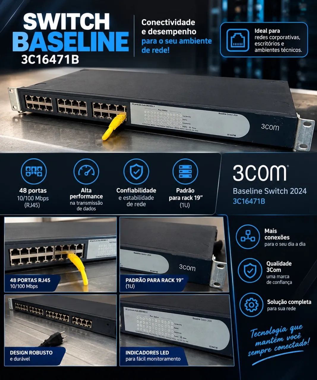 Switch 3com baseline 