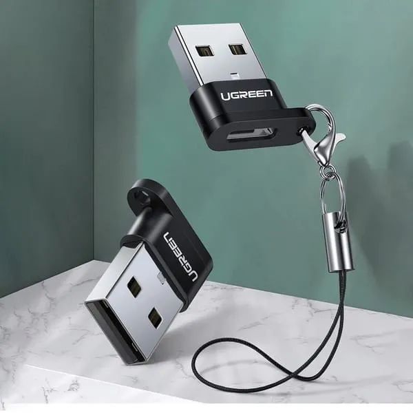 Adaptador Ugreen Usb P/ Usb-c 2.0 - Us280 *ENTREGA GRÁTIS*