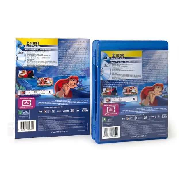 Blu-ray duplo 3D A Pequena Sereia - Foto 3