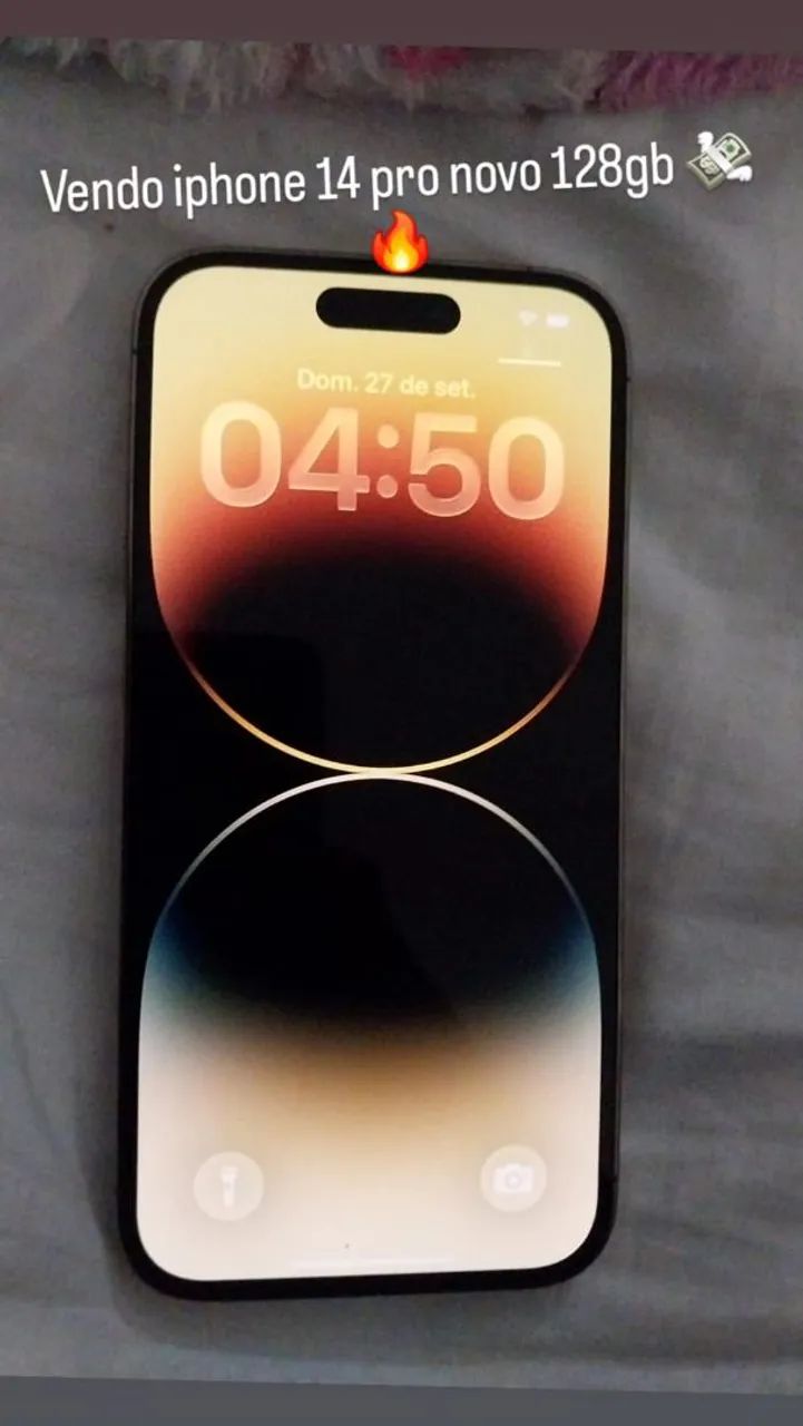 Iphone 14 pro 128gb novo - Foto 2