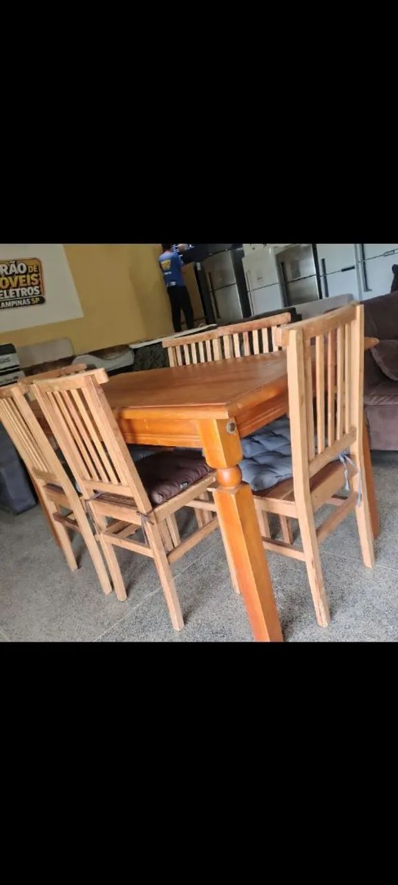 MESA DE JANTAR EM PEROBA ROSA ? - Foto 2