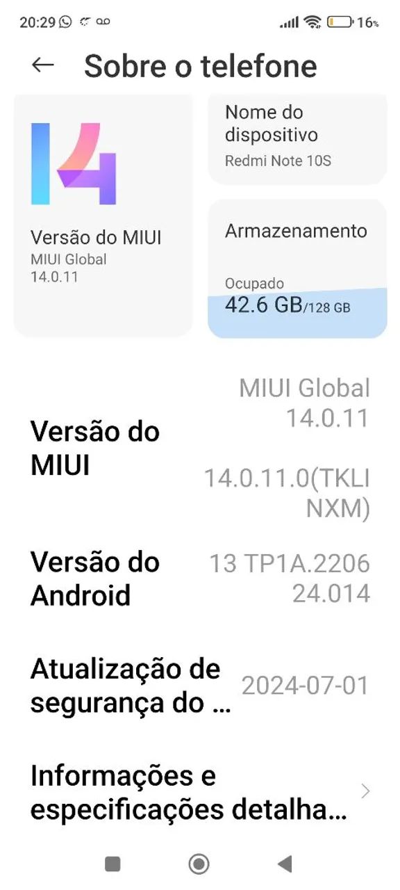 Pra sair hj Vendo barato redmi note 10s   - Foto 2