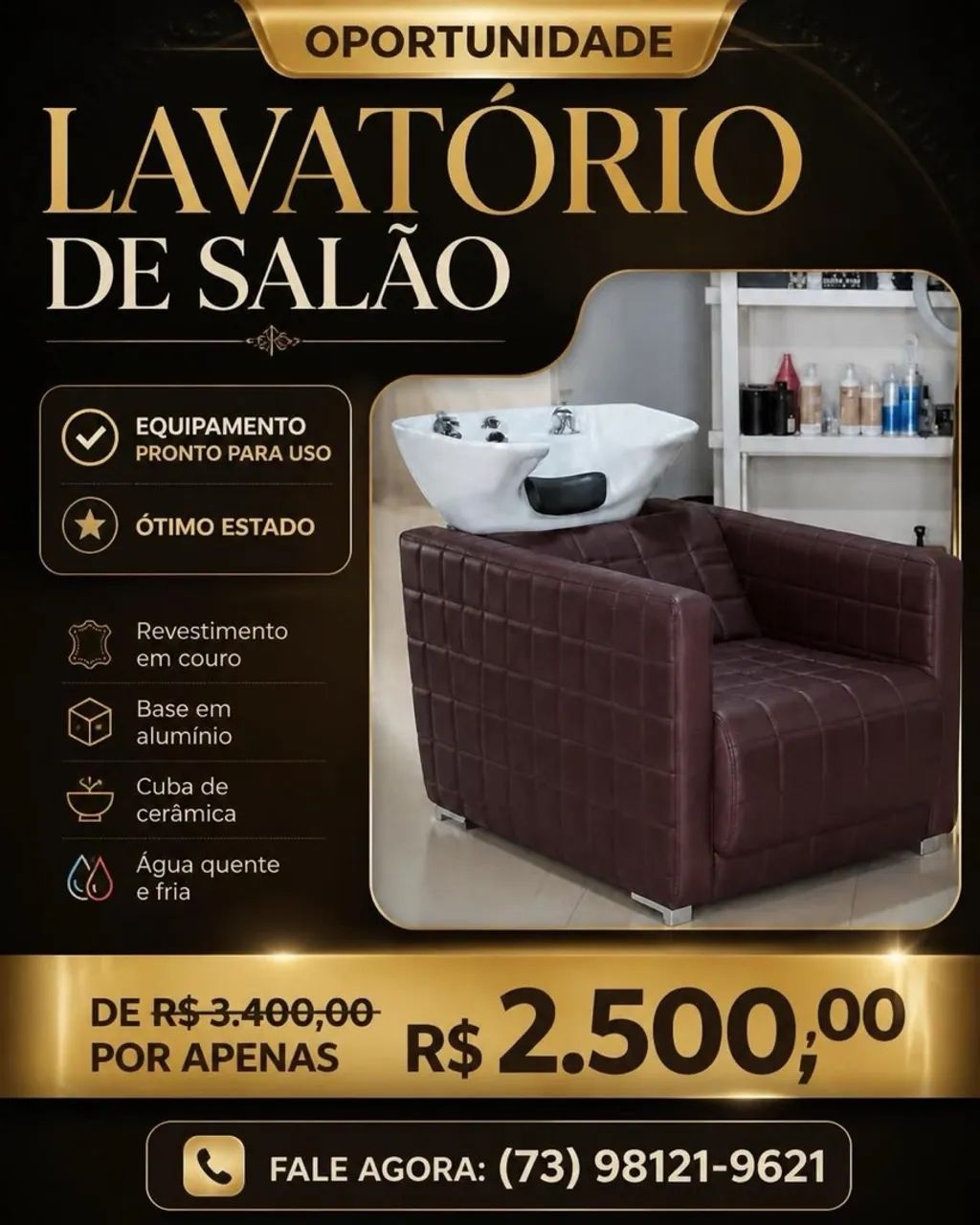 Lavatório de Salão  - Foto 2
