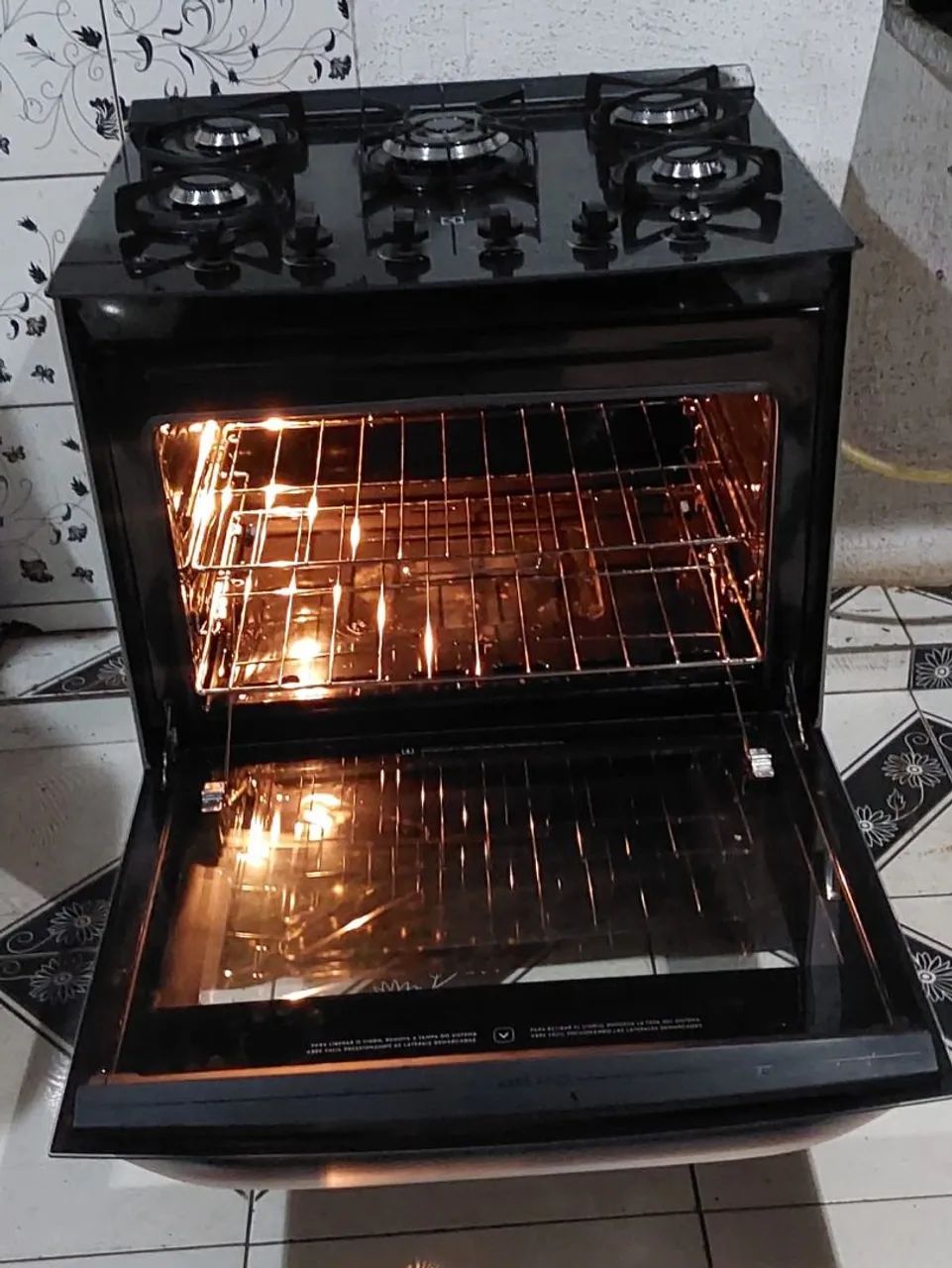 ÓTIMO FOGÃO ELECTROLUX 5 BOCAS COM ACENDIMENTO AUTOMÁTICO  - Foto 3