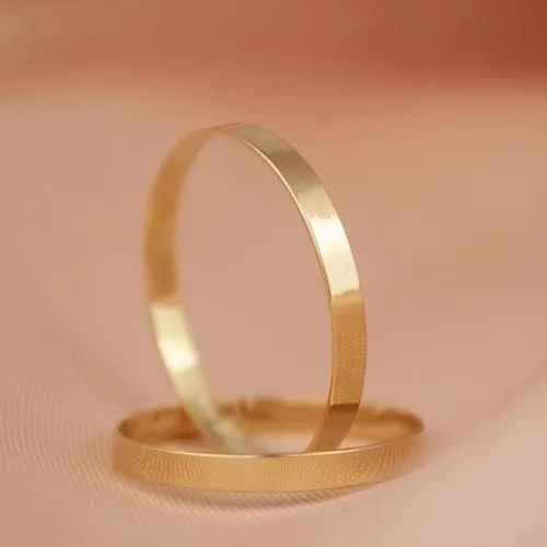Par de aliança em ouro 18k  - Foto 3