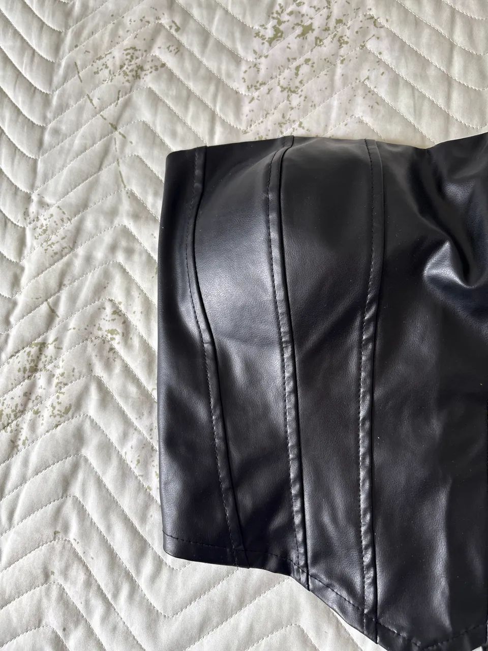 Roupa de couro estilo corset - Foto 2