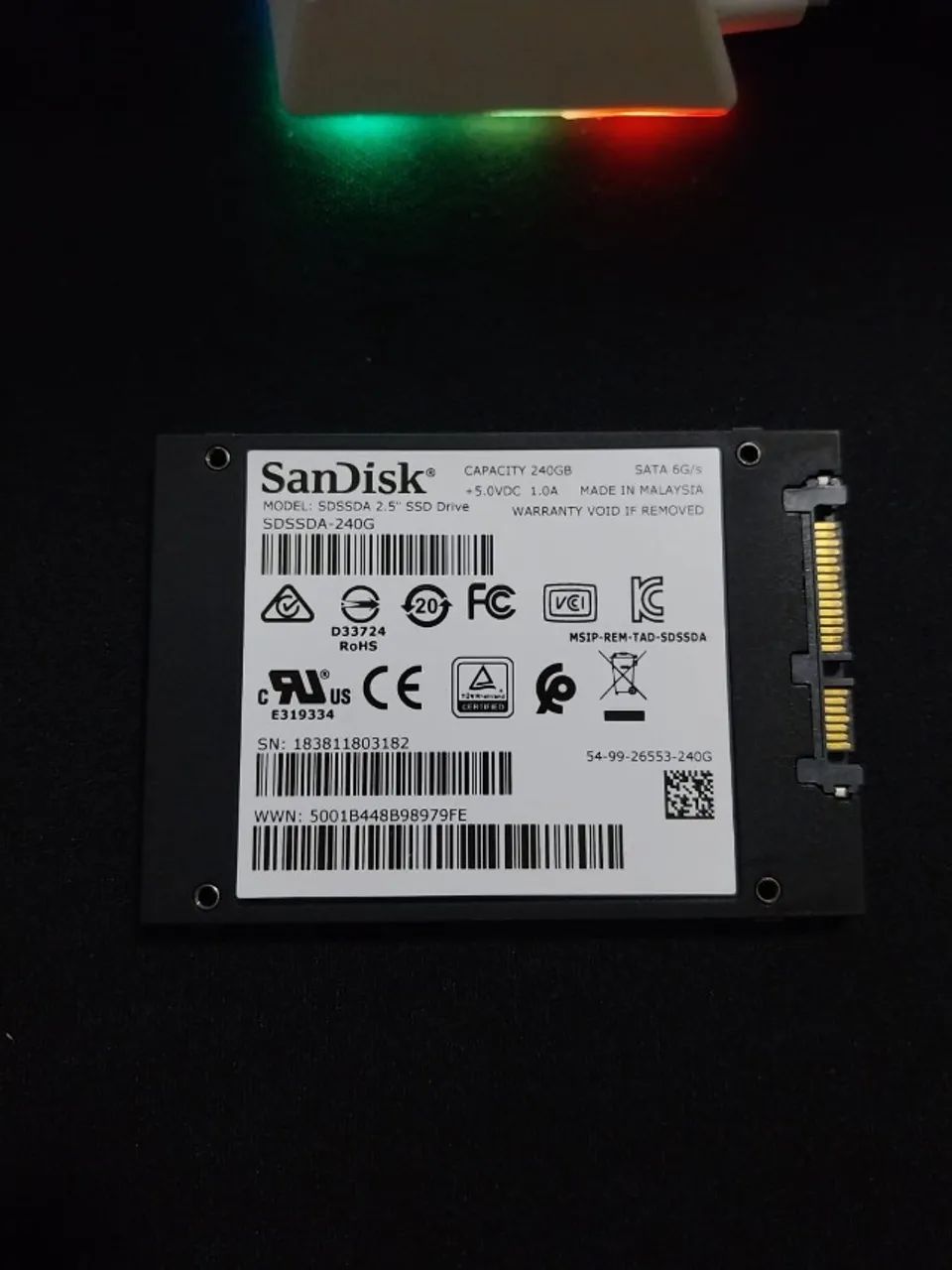 SSD Sandisk Plus 240GB - Foto 2