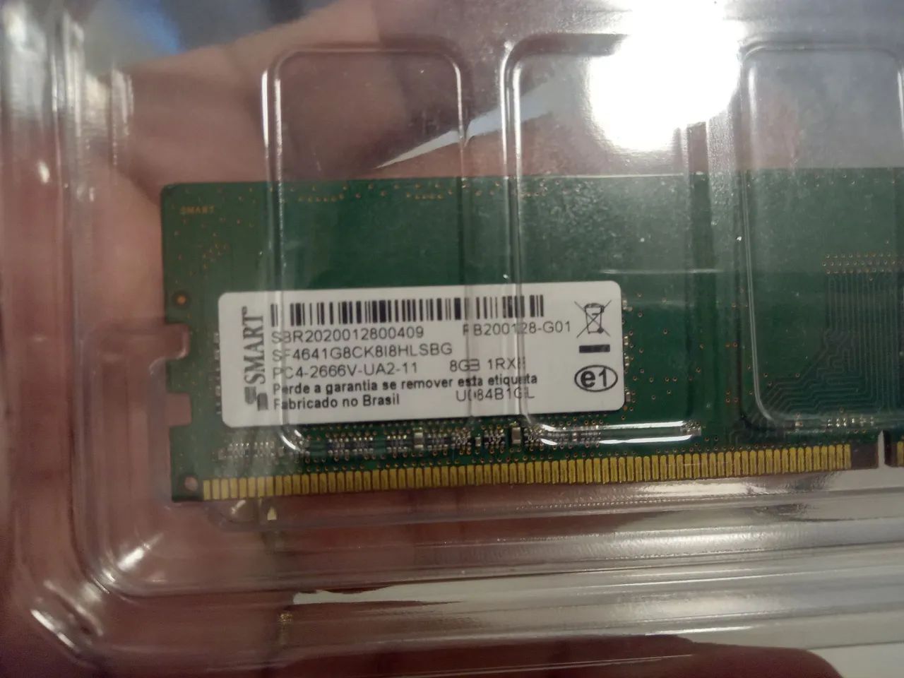 2 memórias DDR4 DESKTOP