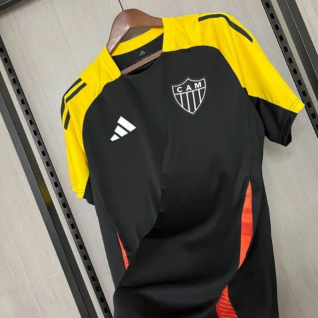 Camisa Atlético-MG Treino Preta 2025 - Foto 2