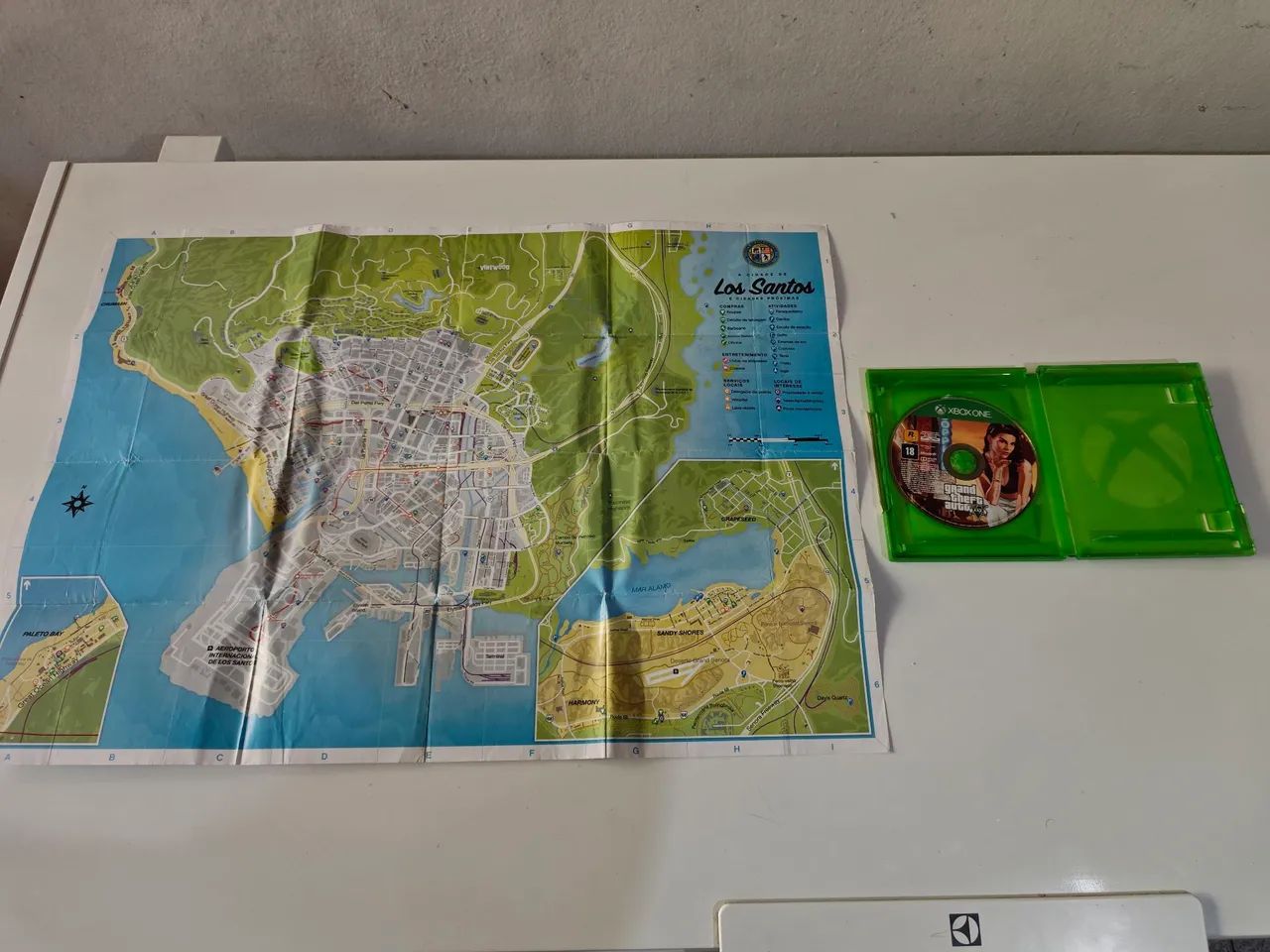 GtaV 5 Xbox one com mapa impecável - Foto 2
