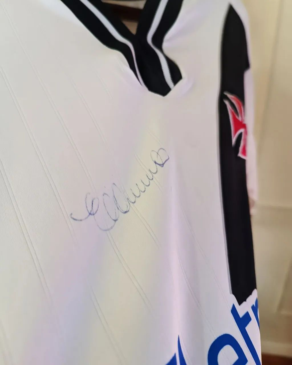 Camisa: VASCO DA GAMA ll (autógrafo EMUNDO) - Foto 3