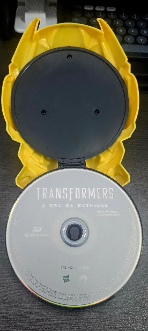 Transformers A Era Da Extinção - Mascara Bumblebee - Blu-ray - Foto 4