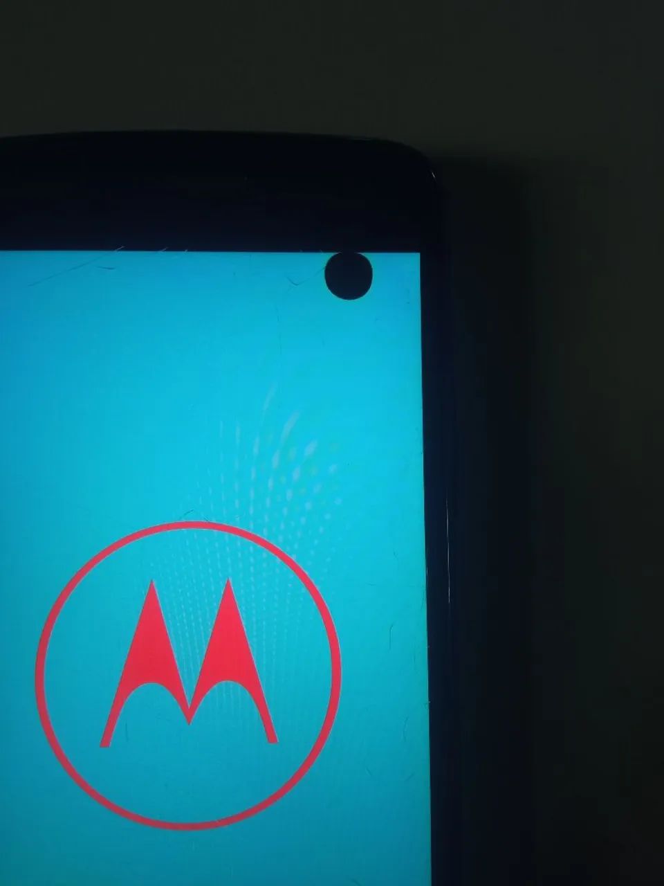 Moto g5 plus, funcionando mas com uma mancha na tela - Foto 3