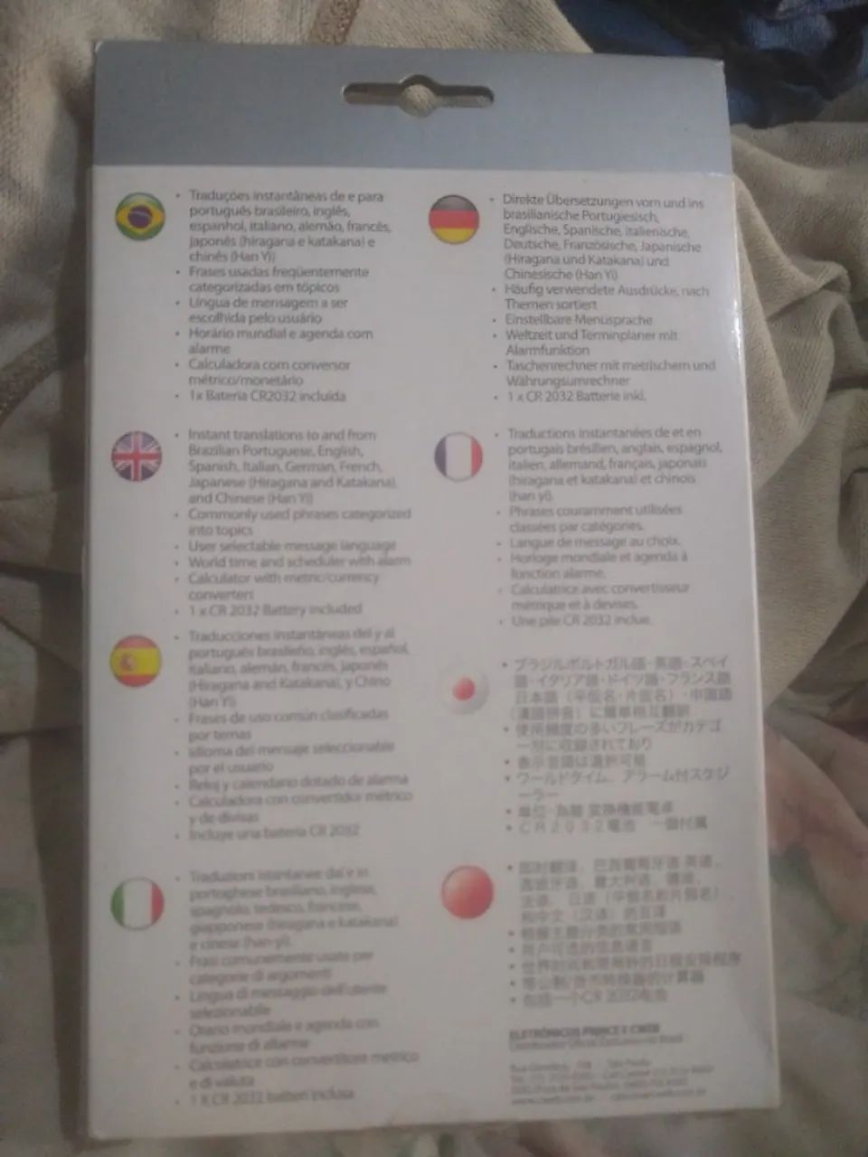 Tradutor de idiomas Franklin até 8 idiomas - Foto 2