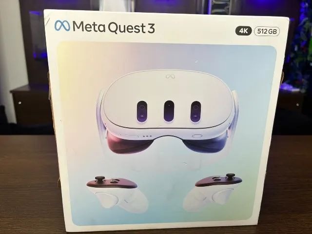 META QUEST 3 4K 512GB - NOVO LACRADO - BH SAVASSI - Periféricos e