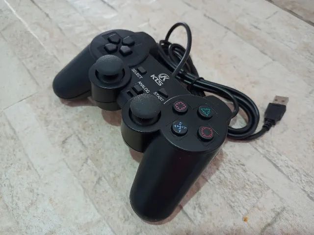 Controle Com Entrada Usb Joystick Games Pc e Ps3 - Foto 2
