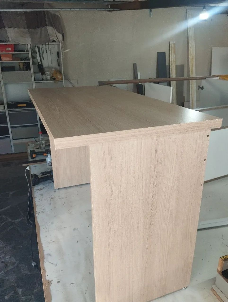 PROMOÇÃO IMPERDÍVEL- MESA EM MDF CLARA - Foto 3