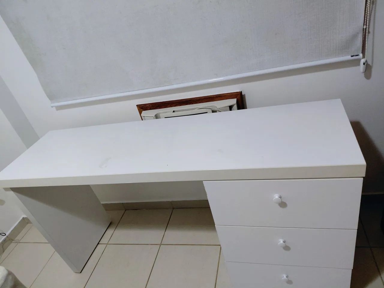 Escrivaninha Branca  - Foto 4