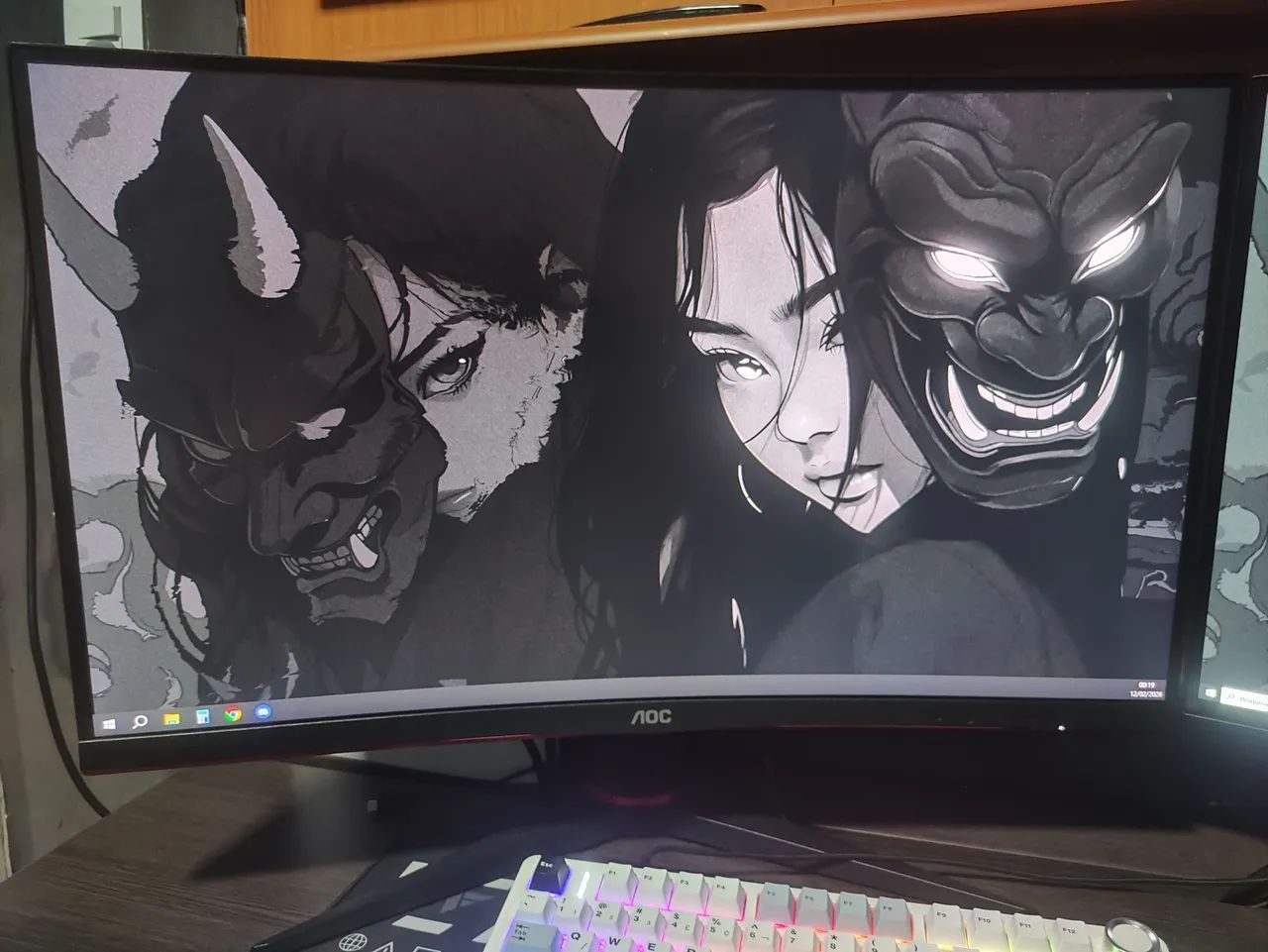 Monitor AOC Legend 27" Curvo 240hz - Foto 2