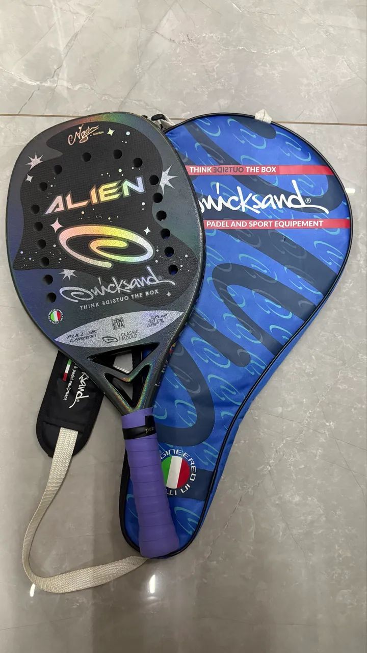 Y.アルバレスRC AU BGS9.5 GEM MINTです。 Raquete De Beach Tennis Quicksand Alien 2024 C/ Capa - Esportes de