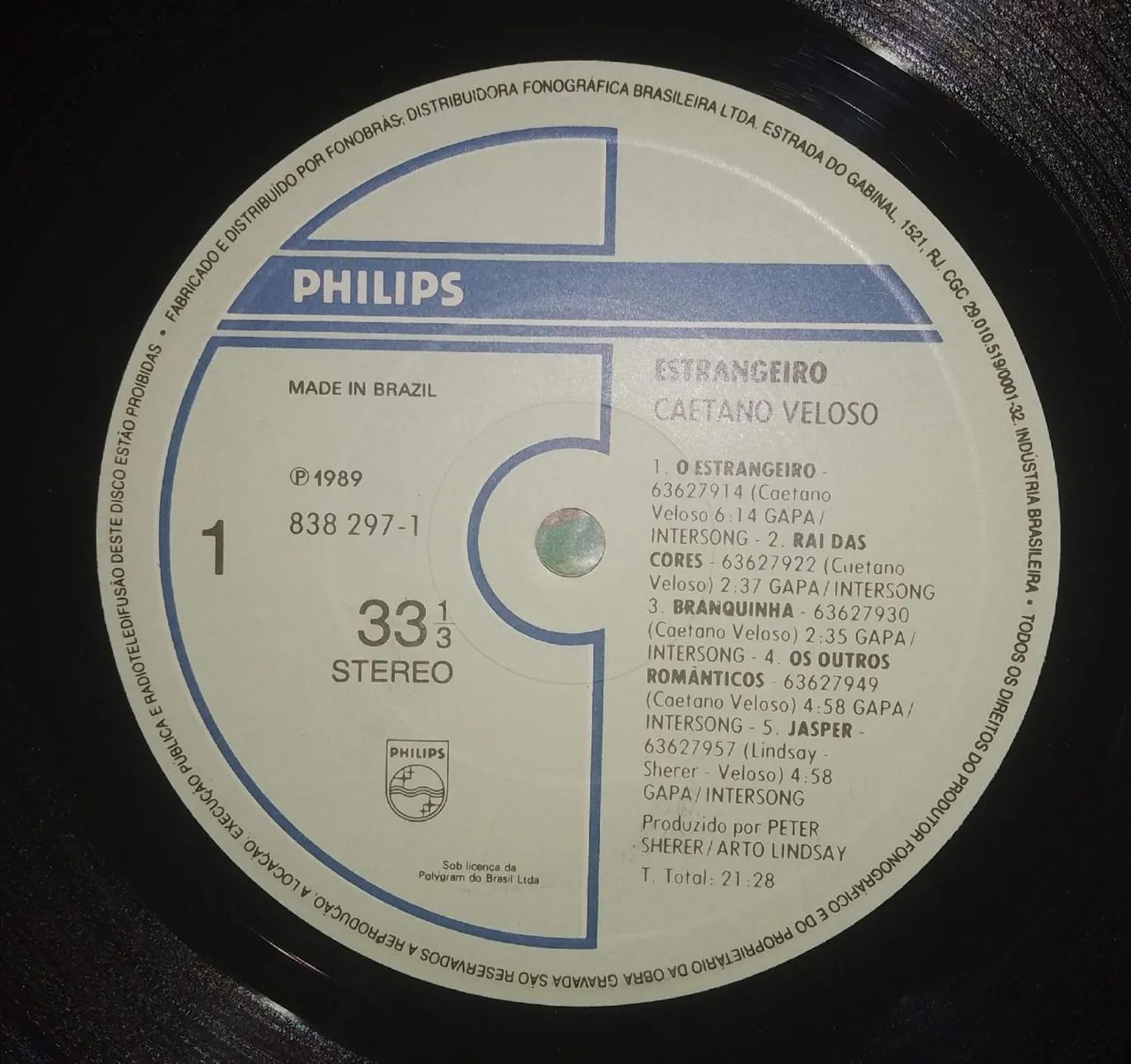 Vinil Caetano 'Estrangeiro' - Foto 3