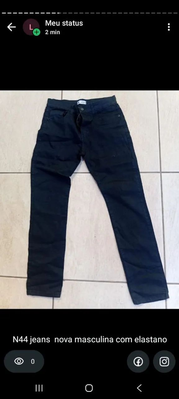 calça masculina jeans do 42 ao 46 $35 cada  - Foto 5