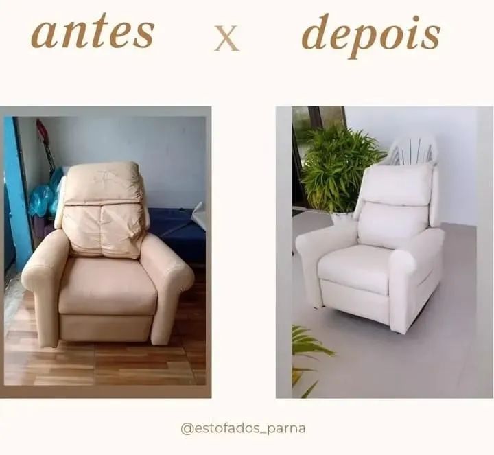Reforma Sofá velho? deixa ele novo AQUI  - Foto 4