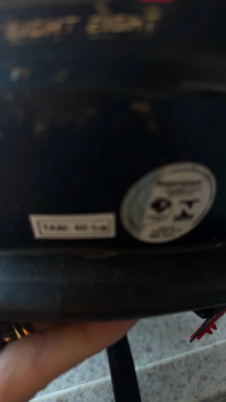 Capacete usado