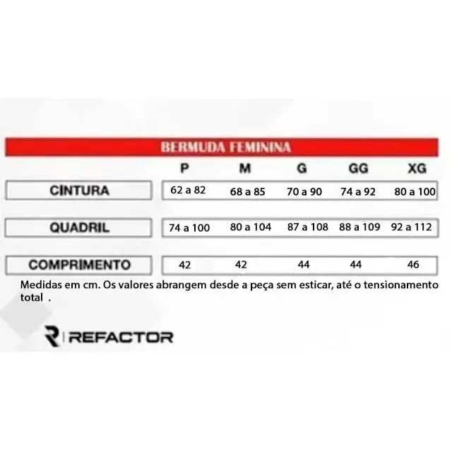 Bermuda Ciclismo Feminina Refactor Flex Com Bolso E Forro - Foto 5