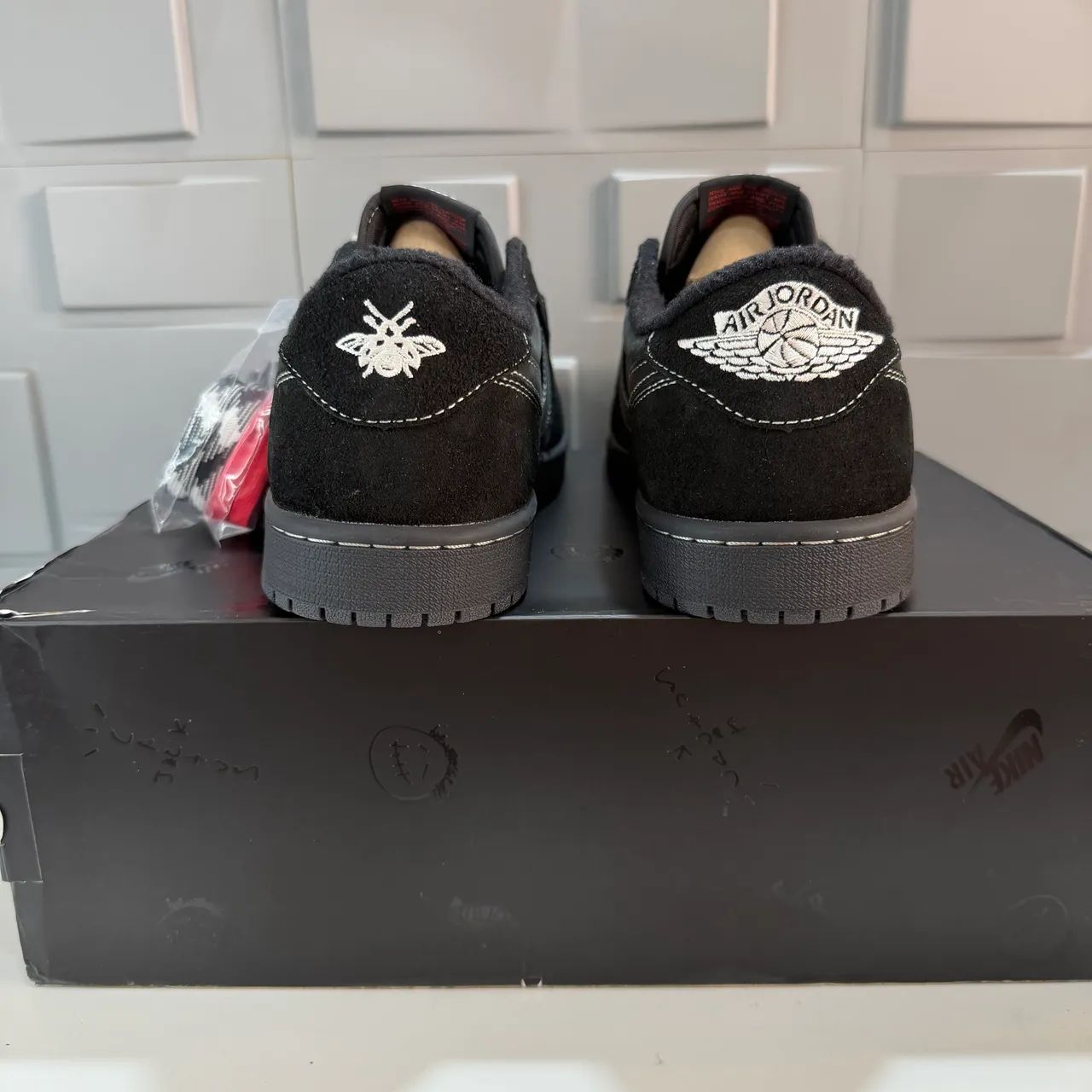 Air Jordan 1 Low x Travis Scott Black Phantom 43,5 - Foto 5