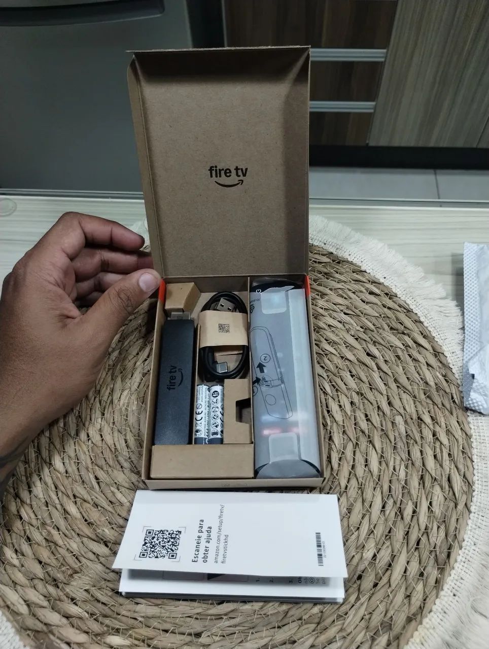 Fire tv stick praticamente novo  - Foto 2