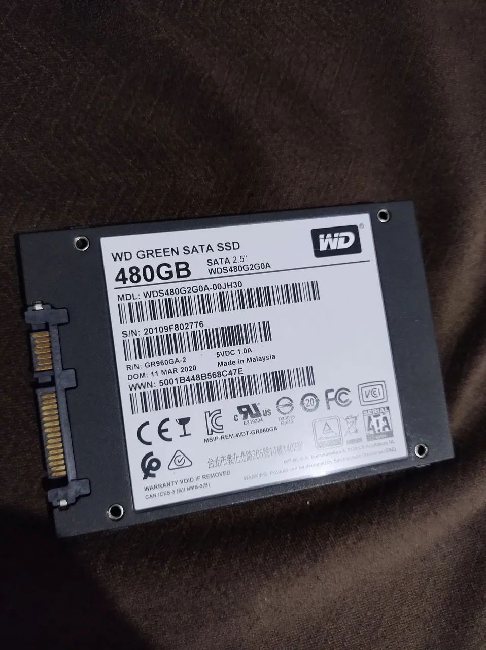 SSD 480 gigas com Win 10 - Foto 2