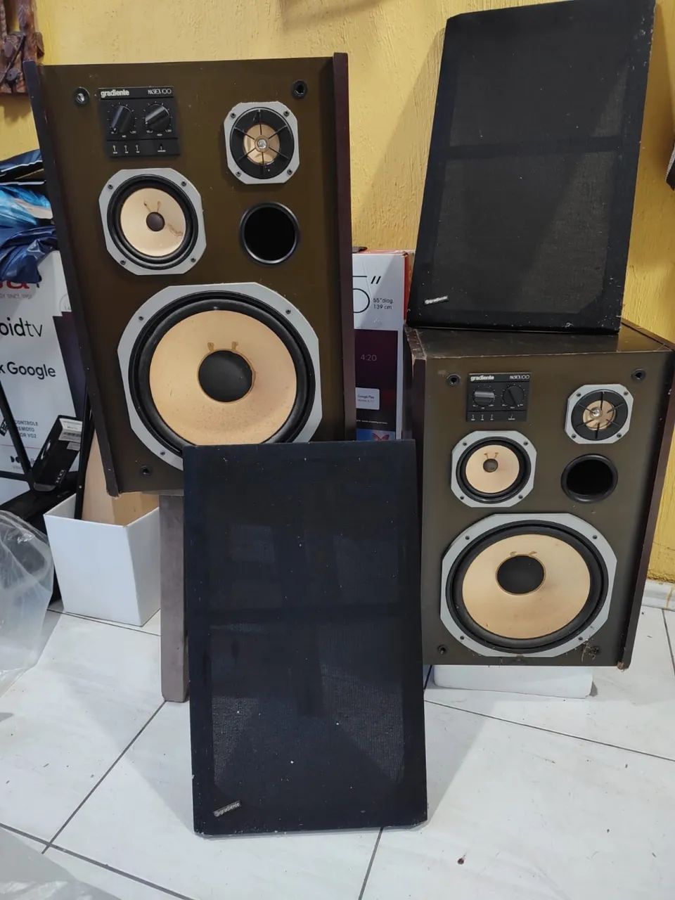 Vendo son gradiente master e amplificador  246 gradiente  - Foto 2
